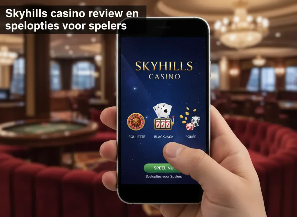 Skyhills casino review en spelopties voor spelers